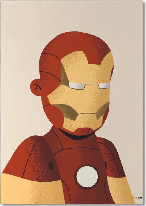 Immagine prodotto Juniqe Ritratto di Iron Man - Spider-Man (A5, Nessuna)