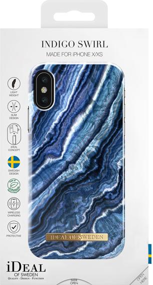 Actual product image iDeal Of Sweden Indigo Swirl (Apple iPhone X, Apple iPhone XS)