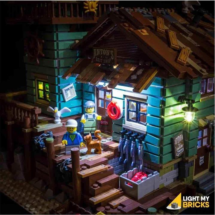 Produktbild Light my bricks LED Licht Set für LEGO Alter Angelladen