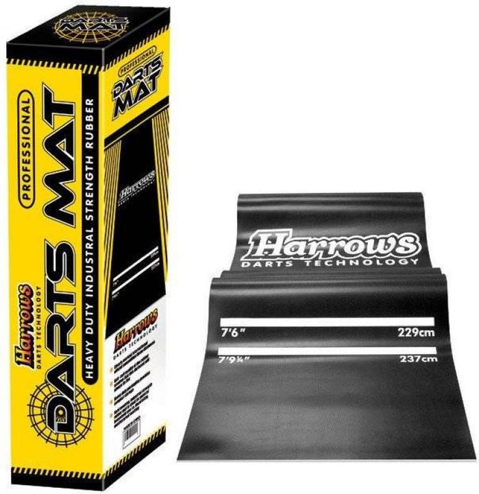 Sko Darts rubberen mat HARROWS PROFESSIONAL
