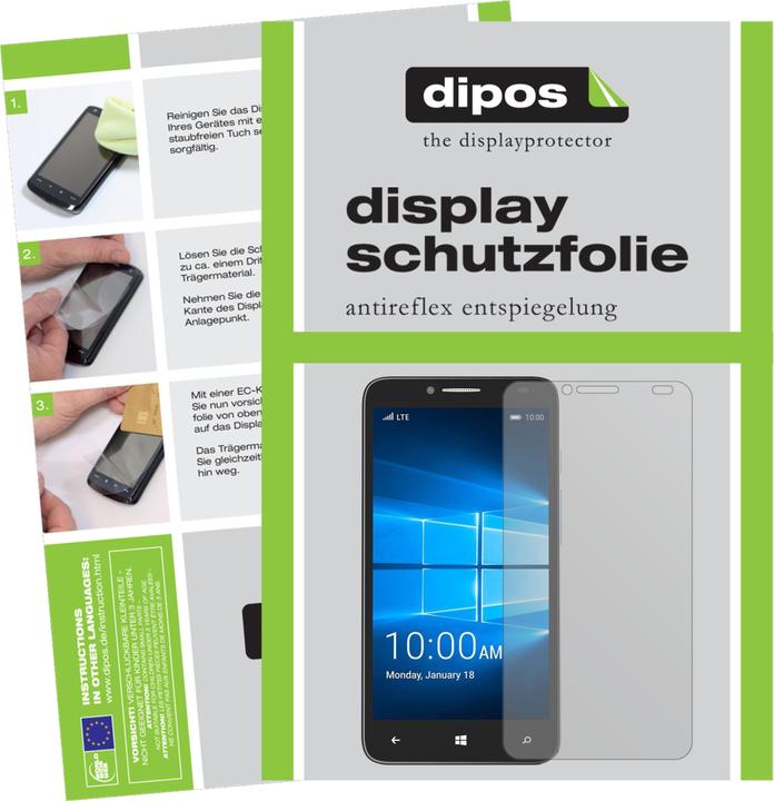 Produktbild Dipos Displayschutzfolie Antireflex (6 Stück, Alcatel Idol 4 Pro)