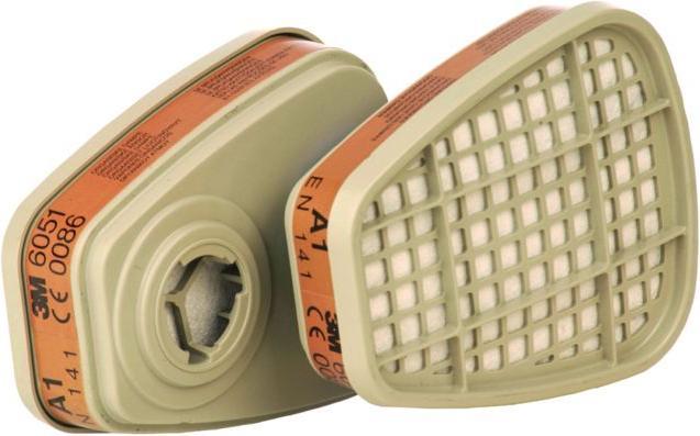 Produktbild 3M Gas- und Kombifilter 6051 4 Pa (A1, 8 x)