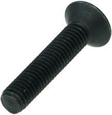 Actual product image Aquatuning Screw DIN 7991 8.8 M3 x 16 Allen countersunk black