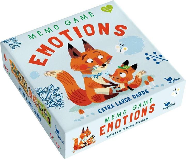 Productafbeelding Memospel - Emoties (Engels)
