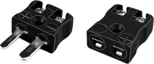 Produktbild RND Mini-Thermoelementstecker / -buchse, Schnellanschluss Geeignet für Typ J-Thermoelemente 20.5x8x17mm