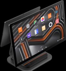 Actual product image Sunmi T3 PRO, A13, 15.6, 6GB+128GB, WIFI, NFC tap on screen