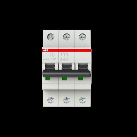 Produktbild ABB S203-K3 Sicherungsautomat 3A System compact 3-polig
