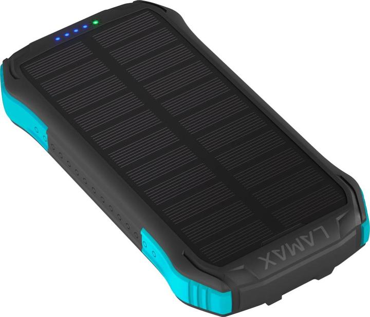 Produktbild Lamax Journey Lithium Polymer (LiPo) Wireless charging Black (12000 mAh, 20 W, 44.40 Wh)