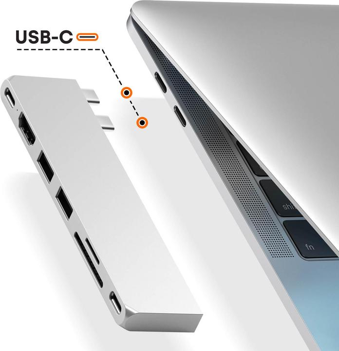 Produktbild Satechi Pro Hub Slim (USB-C, 6 Ports)