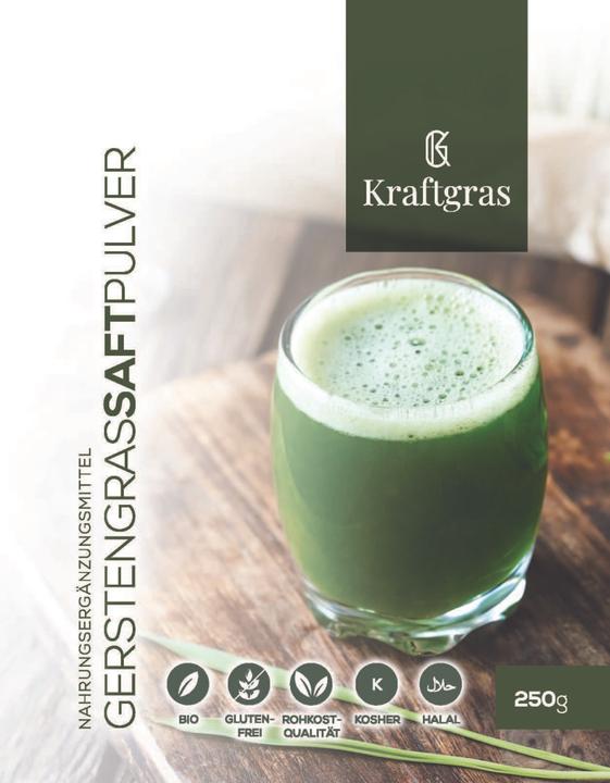 Produktbild Kraftgras Gerstengras-Saftpulver (1 Stück, Pulver, 200 g)