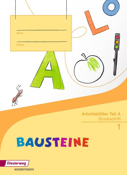Produktbild Bausteine Fibel. Arbeitsblätter Teil A und B. DS (Deutsch, Gabriele Hinze, Kirsten Bruhn, Daniela Reinker, Siegfried Müller, Sabine Gudat-Vasak, Simone Günther, Bernadette Nabers, 2014)