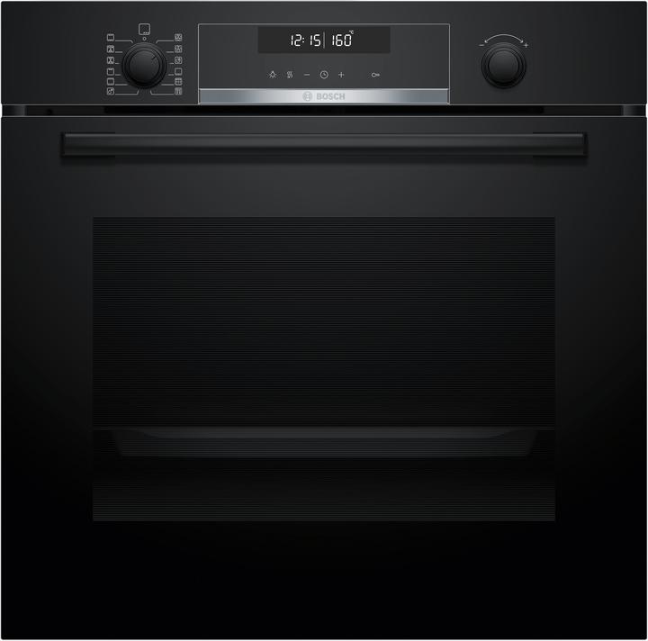 Produktbild Bosch Hausgeräte Serie 6, Einbau-Backofen, 60 x 60 cm, Schwarz, HBG578BB3