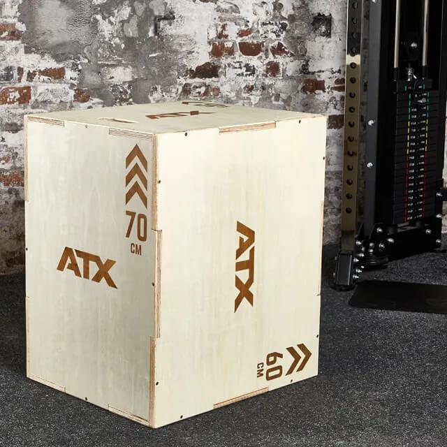 Produktbild ATX Anti-Slip Plyo Box - Holz 50 x 60 x 70 cm