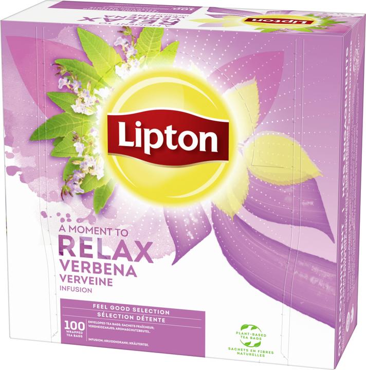 Image du produit Lipton Sachets de thé Feel Good Selection Verveine 100 pièces (308 g)