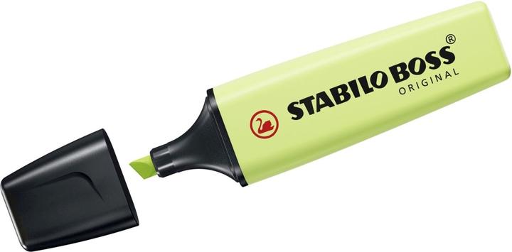 Actual product image STABILO BOSS ORIGINAL Pastel Highlighter (Yellow green, 5 mm, 1 x)