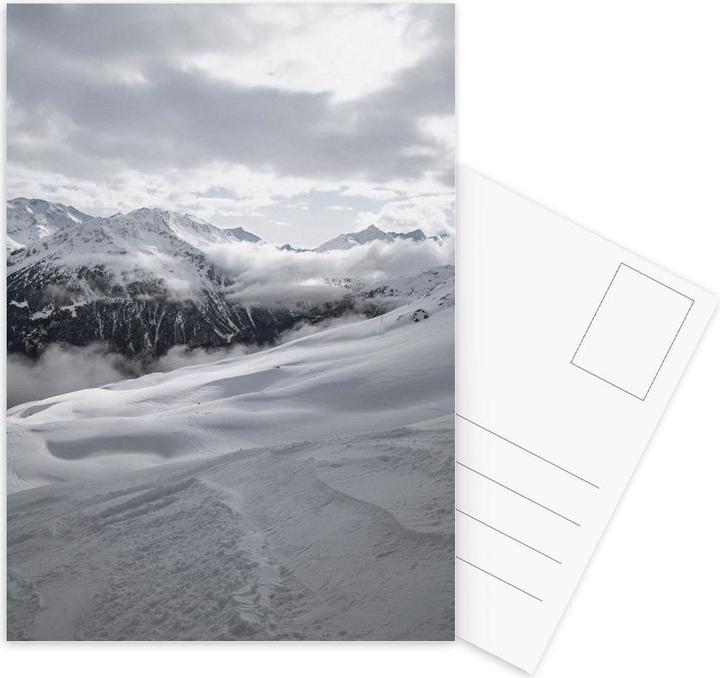 Produktbild Juniqe Clouds In The Mountains - Ski & Snowboard (10 Stk.)