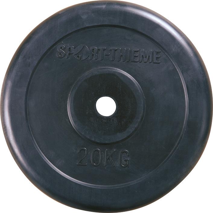 Sport-Thieme Weight plate rubberized (1 x 20 kg)