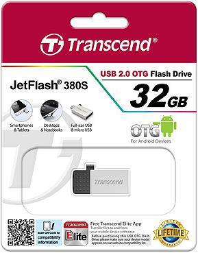 Produktbild Transcend Jetflash 380s (16 GB, USB-A)