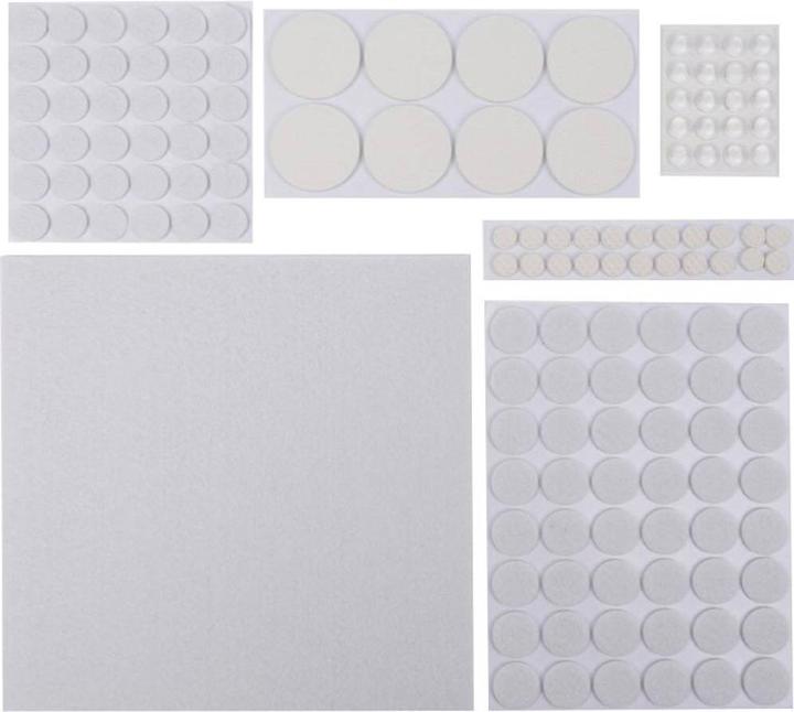 Actual product image Perel felt gliders (Felt gliders, 135 Piece)