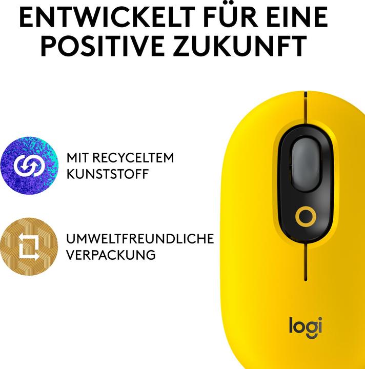 Immagine prodotto Logitech Pop Mouse (Senza fili)