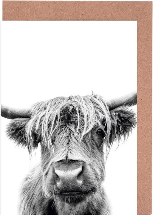 Actual product image Juniqe Beneath Raised Brows - Cows (10 pcs.)