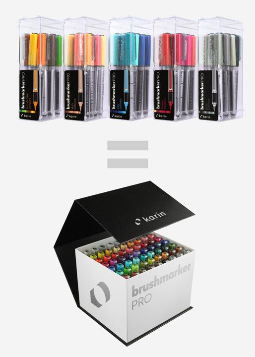 Produktbild Karin Brush Marker Pro Mega Box (Mehrfarbig, 60 x)
