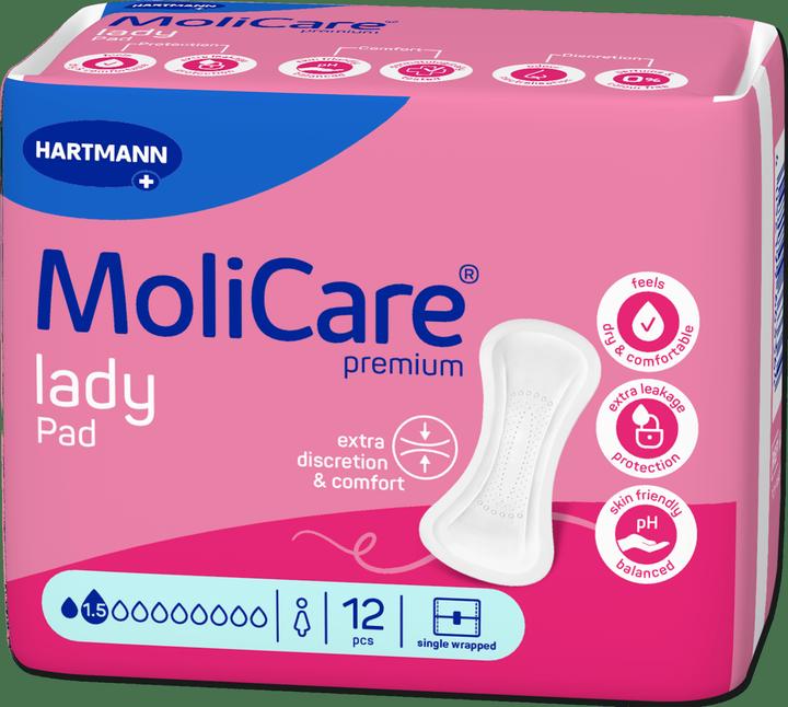 Immagine prodotto MoliCare lady pad 1.5 Inkontinenz Einlage (12 x, 1)