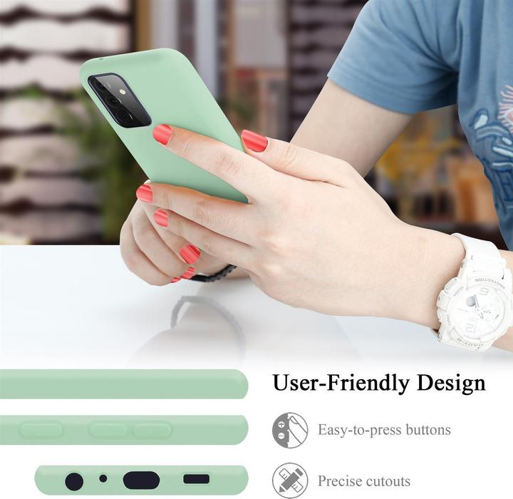 Immagine prodotto Cadorabo Copertura della cassa del silicone liquido TPU (Samsung Galaxy A72, Samsung Galaxy Note 5)