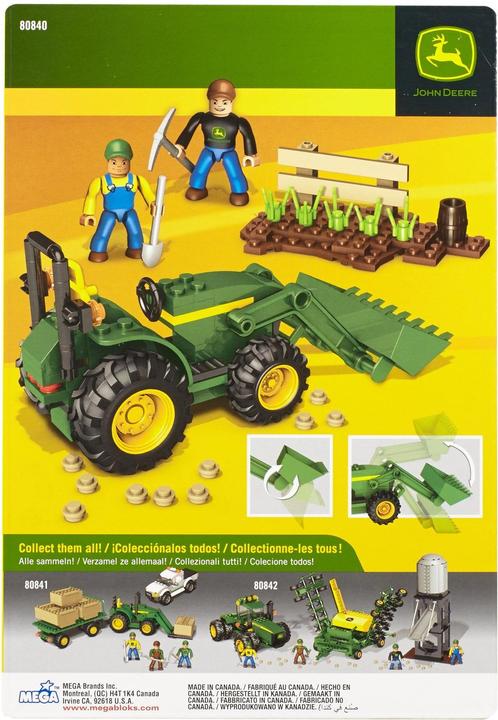 Image du produit Mattel World Builders - John Deere Tracteur De Ferme