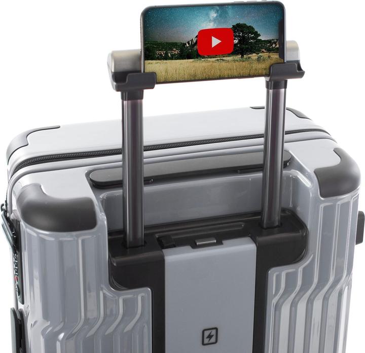 Immagine prodotto Heys Tekno -matkalaukku, hopea (49 l, Bagaglio a mano (fino a 50 litri))