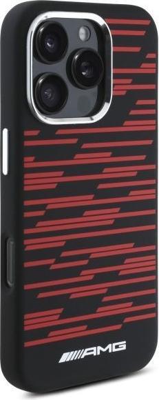 Produktbild Mercedes AMG AMHMP16X24SSRRK iPhone 16 Pro Max 6.9" czarny/black hardcase Silicone Graphics MagSafe (Apple iPhone 16 Pro Max)