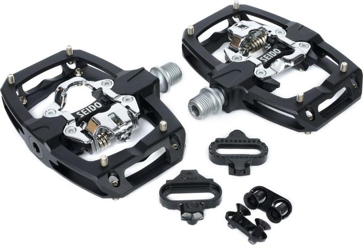 Produktbild Seido ECHO Flat/SPD Pedal 93 x 113mm