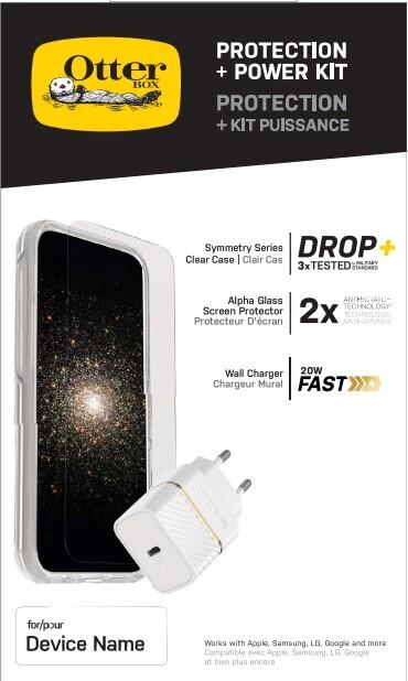 Produktbild OtterBox Protection + Power KIT - Starter Kit (Apple iPhone 12, Apple iPhone 12 Pro)