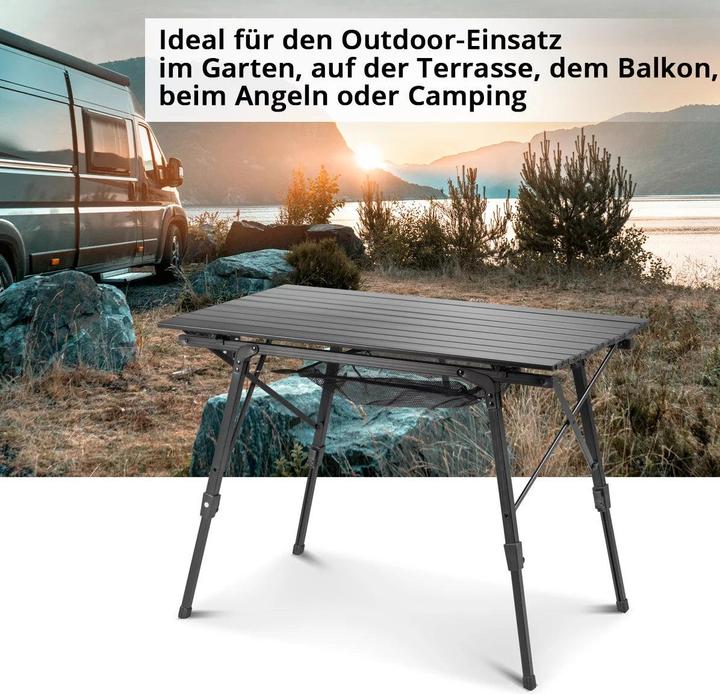 Actual product image Stahlwerk Camping chair CS-103 ST set of 4 with camping table CT-30 ST table set