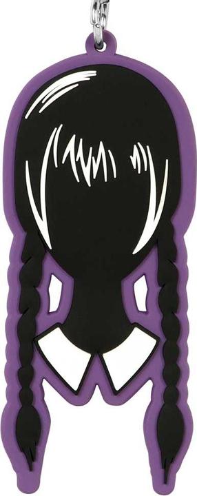 Actual product image Karactermania MERCREDI - Mercredi Head - Porte-clés en Caoutchou