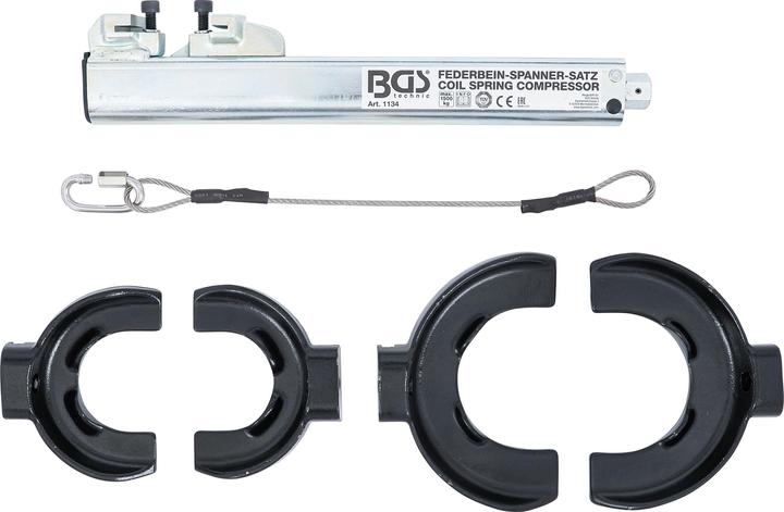 Immagine prodotto BGS Set di tenditori a molla 1500 kg