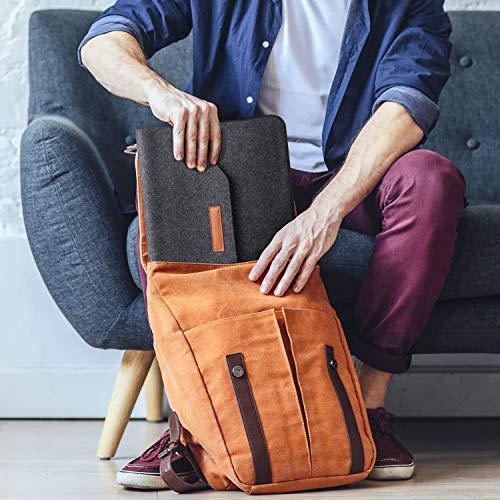 Produktbild Only-Bags.Store 15.4 Zoll Filz Hülle, Laptoptasche Kompatibel mit MacBook Air 15, MacBook Pro Retina 2012-2016