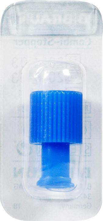 Produktbild B.Braun Combi-Stopper-Verschlusskonen blau, 1 St