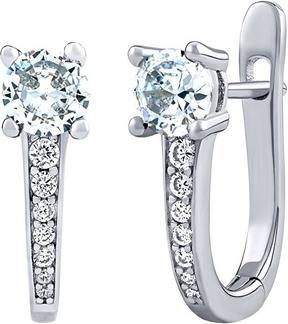 Produktbild Silvego Samba Silver Earrings with Brilliance Zirconia DCC01571EW