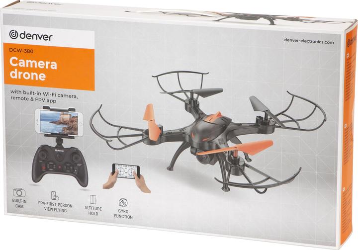 Image du produit Denver Drone DCW-380 (Drone pour enfants) (8 min, 640 g, 480 Mpx)