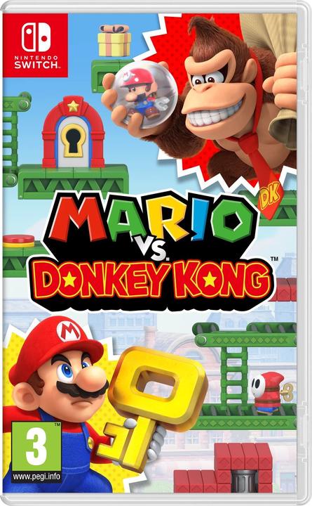 Actual product image Nintendo Mario vs. Donkey Kong (Switch, Switch Lite, Switch OLED, EN)