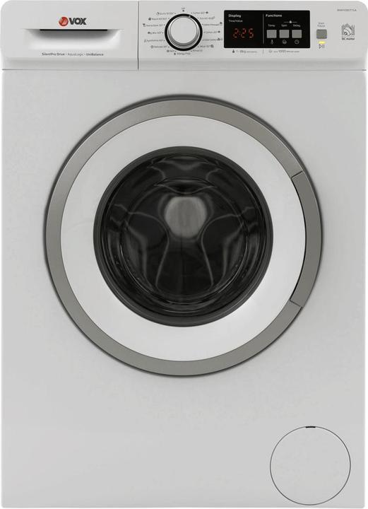 Vox Waschmaschine WMI 1080-T15A (A, 8 kg, 1000 o/min, 15 Stück, Inverter) (8 kg, A sinistra)