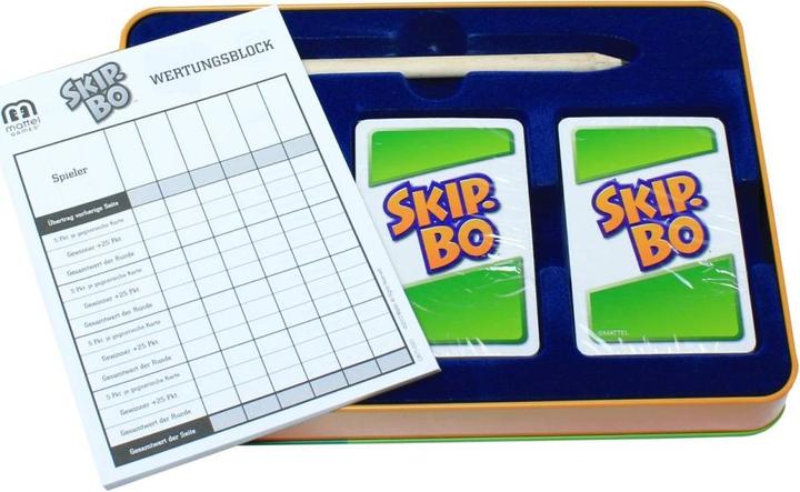 Actual product image Mattel Games Skip-Bo Deluxe (German)