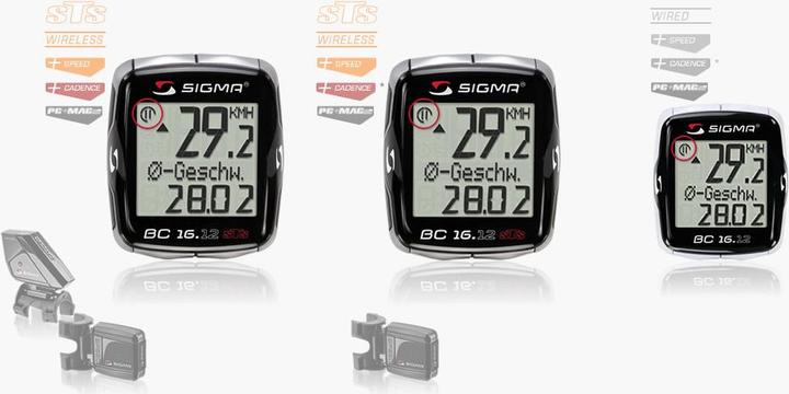 Actual product image Sigma Sport Bc 16.12 Sts Cad