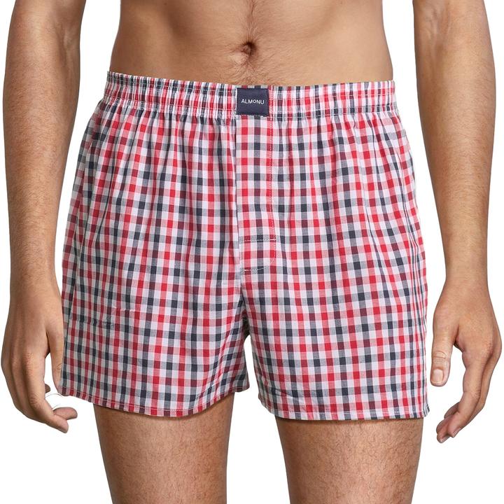 Immagine prodotto Almonu Confezione da 6 boxer Web (L, confezione da 6)