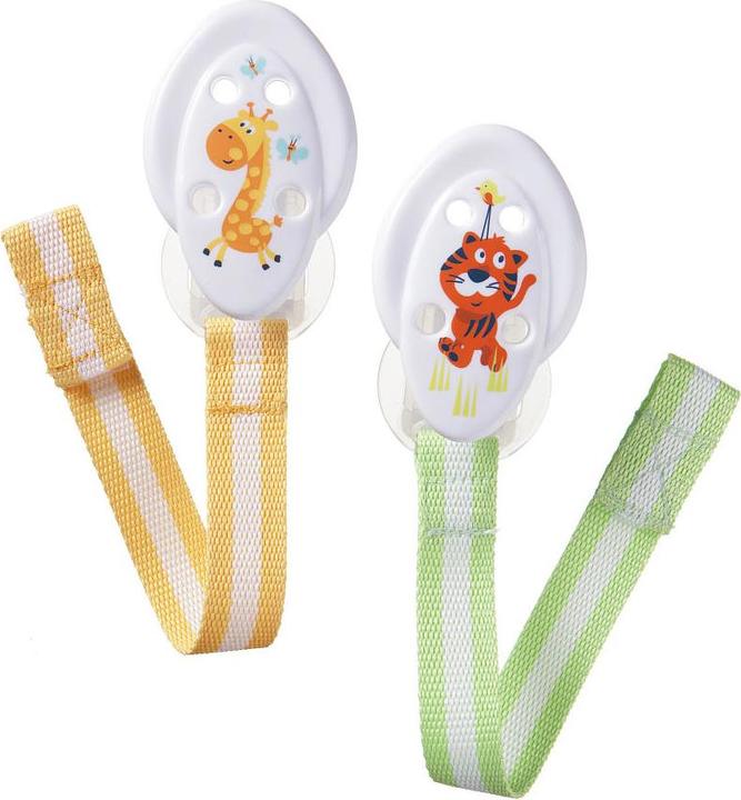 Actual product image Tommee Tippee soother holders, 2 pcs, 43336391 (2 x)