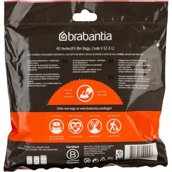 Actual product image Brabantia PerfectFit Bags (40 x, 2 l)