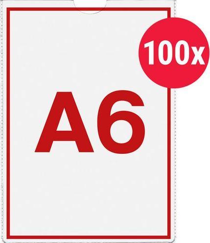 Actual product image Esselte Plastic case 105 my A6 crystal clear aesk/100 (A6, 100 x)