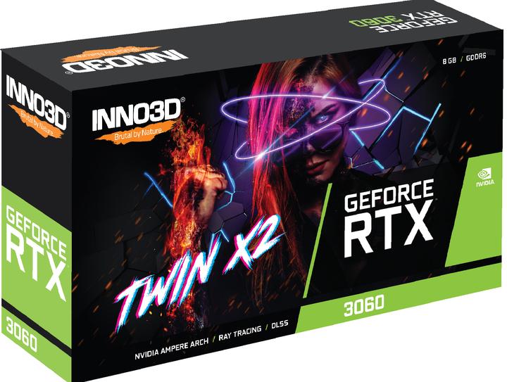 Produktbild Inno3D GeForce RTX 3060 Twin X2 LHR (8 GB)