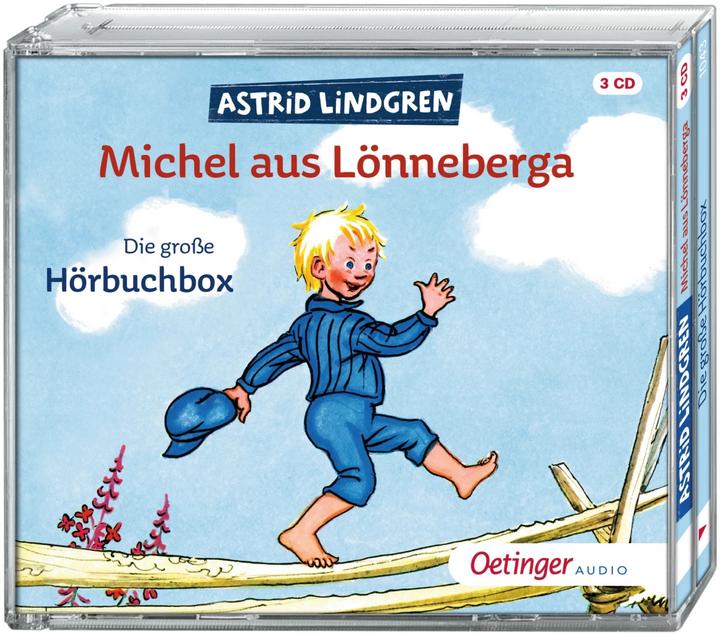 Michel aus Lönneberga. Die grosse Hörbuchbox (Björn Berg, Manfred Steffen, Karola Parry, Eberhard Schnellen, Michel Combo, Karl Kurt Peters, Günter Adam Strössner, Astrid Lindgren, Deutsch)